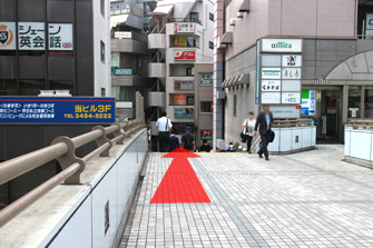JR田町駅 歩道橋